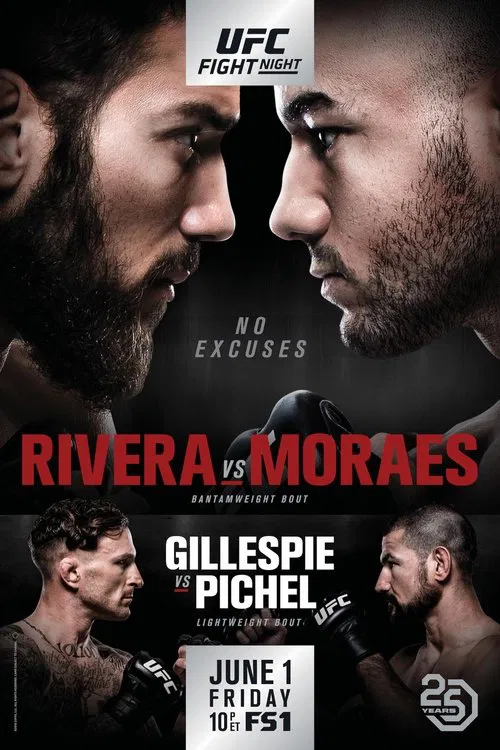 UFC Fight Night 131: Rivera vs. Moraes movie poster