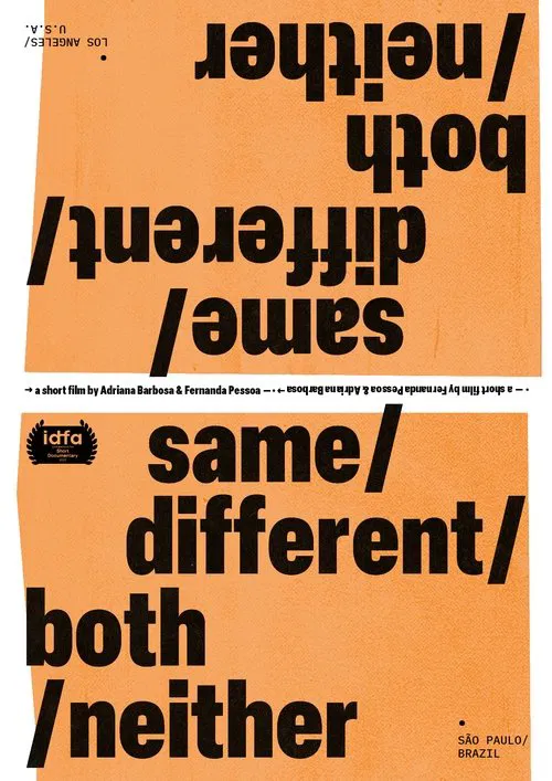 Same/Different/Both/Neither movie poster