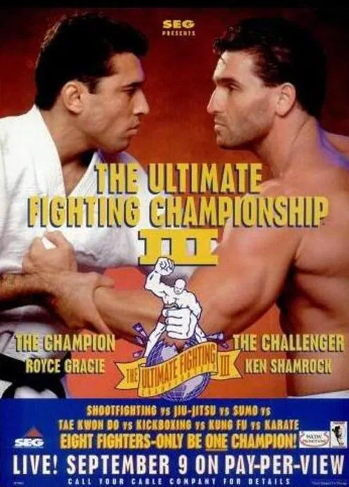 UFC 3: The American Dream movie poster