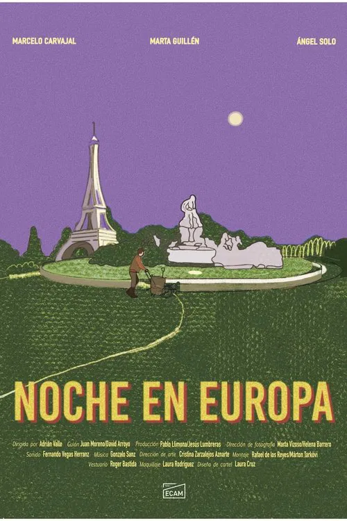 Noche en Europa movie poster
