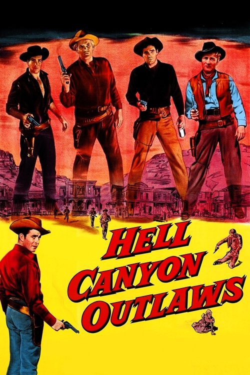 Hell Canyon Outlaws movie poster