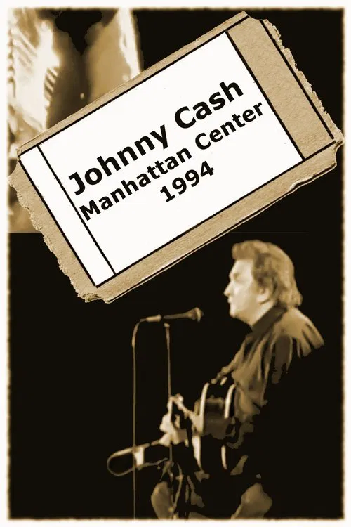 Johnny Cash - Manhattan Center movie poster