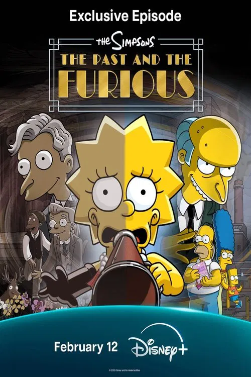 The Simpsons: The Past and the Furious movie poster