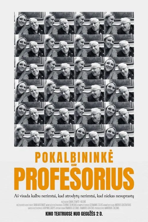 Pokalbininkė ir profesorius movie poster