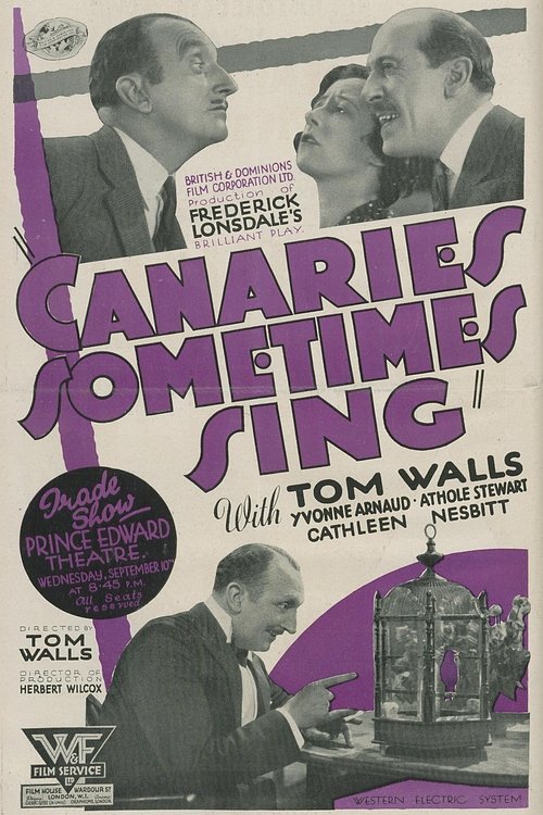 Canaries Sometimes Sing movie poster