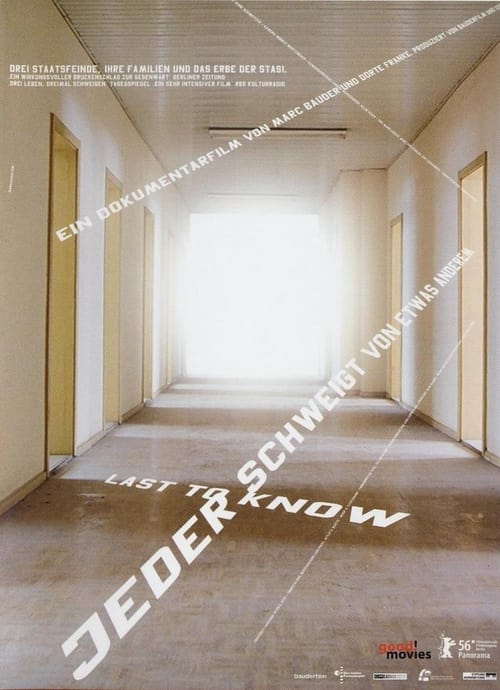 Last to Know movie poster