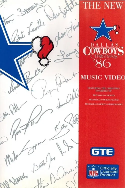 The New Dallas Cowboys Christmas '86 Music Video movie poster