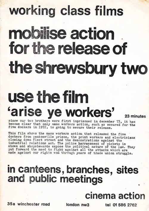 Arise Ye Workers movie poster