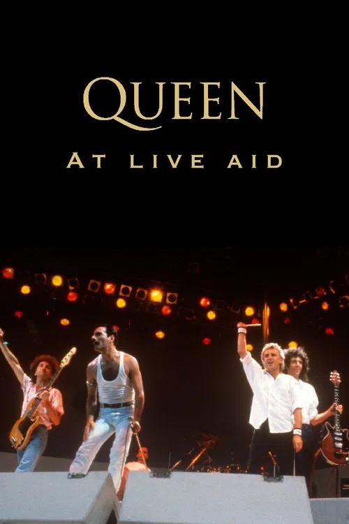 Queen at Live Aid movie poster