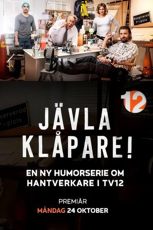 Jävla Klåpare tv show poster