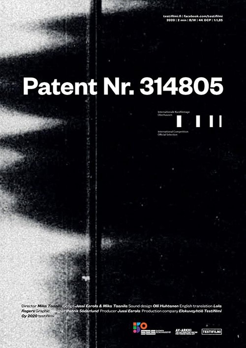 Patent Nr. 314805 movie poster