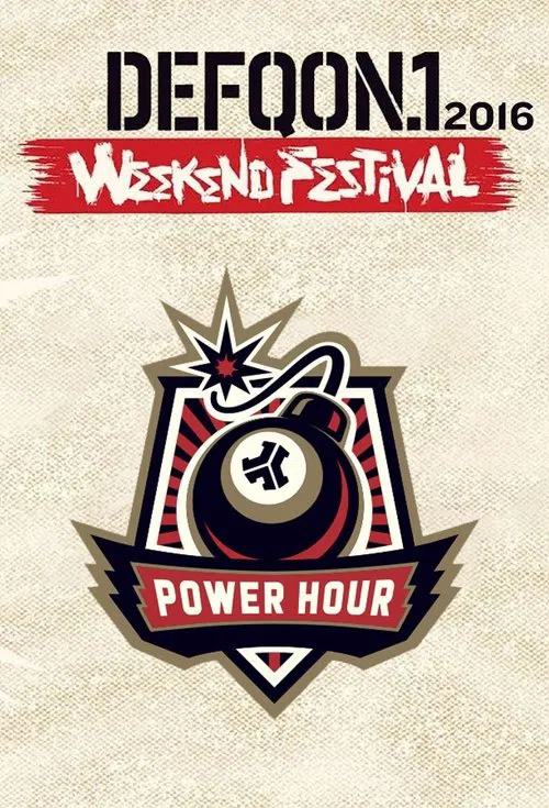 Defqon.1 Weekend Festival 2016: POWER HOUR movie poster