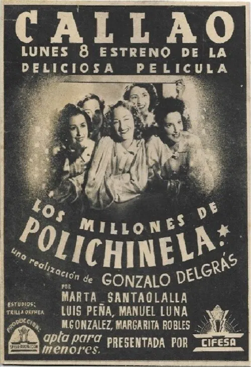 Los millones de Polichinela movie poster