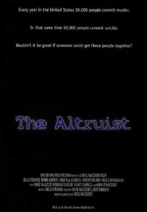 The Altruist movie poster