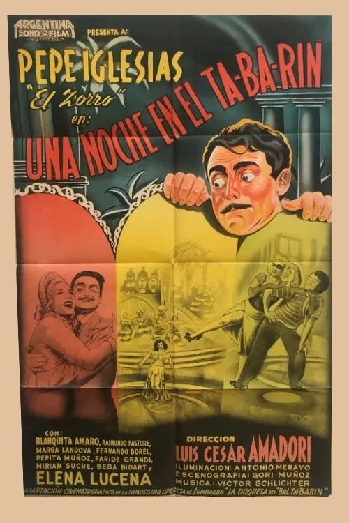Una noche en el Ta-Ba-Rín movie poster