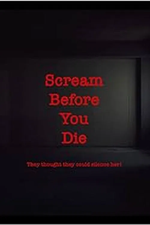 Scream Before You Die movie poster