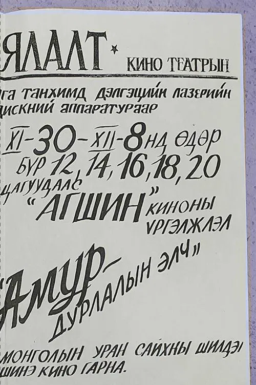 Amur movie poster