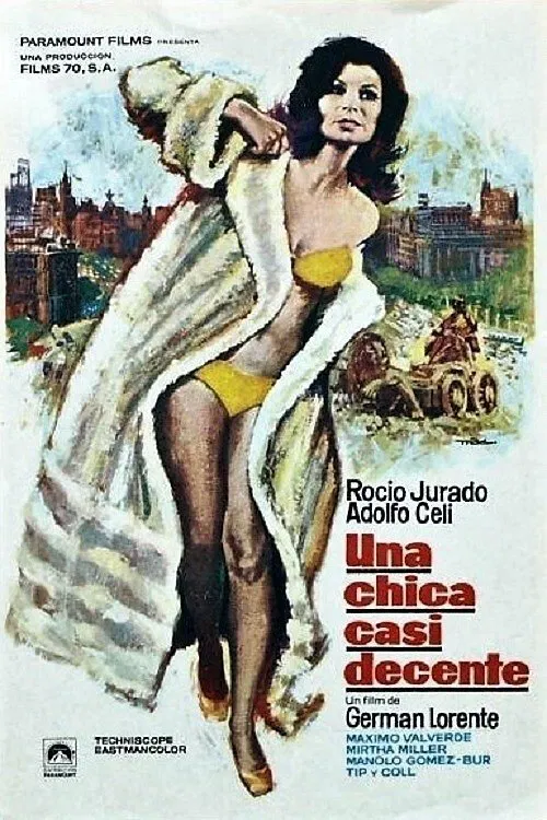 Una chica casi decente movie poster