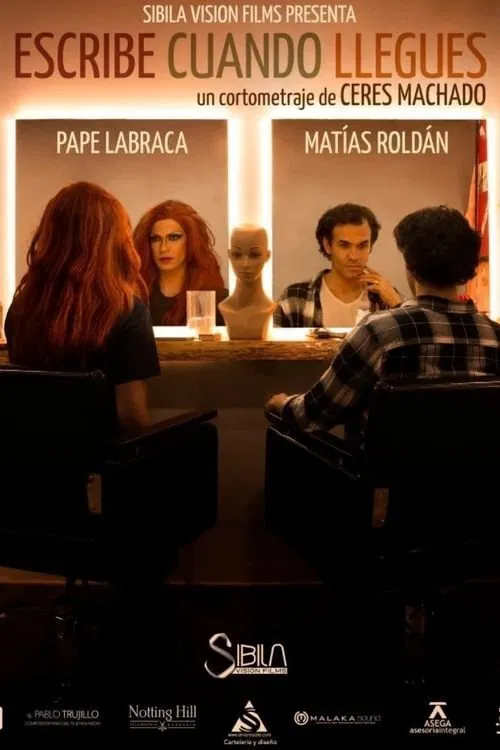 Escribe cuando llegues movie poster