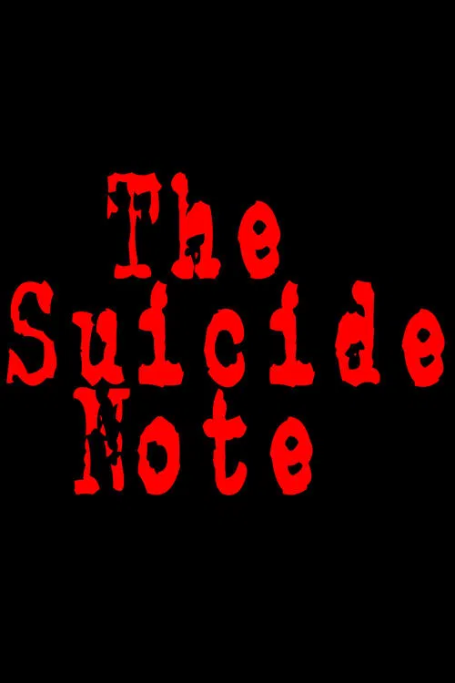 Poster do filme The Suicide Note