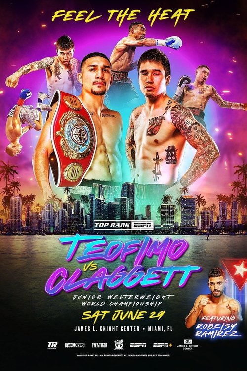 Teofimo Lopez vs. Steve Claggett movie poster