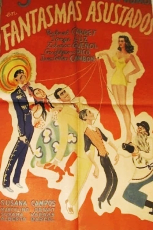Fantasmas asustados movie poster