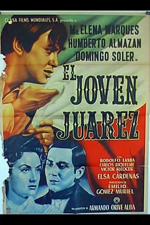 El joven Juárez movie poster