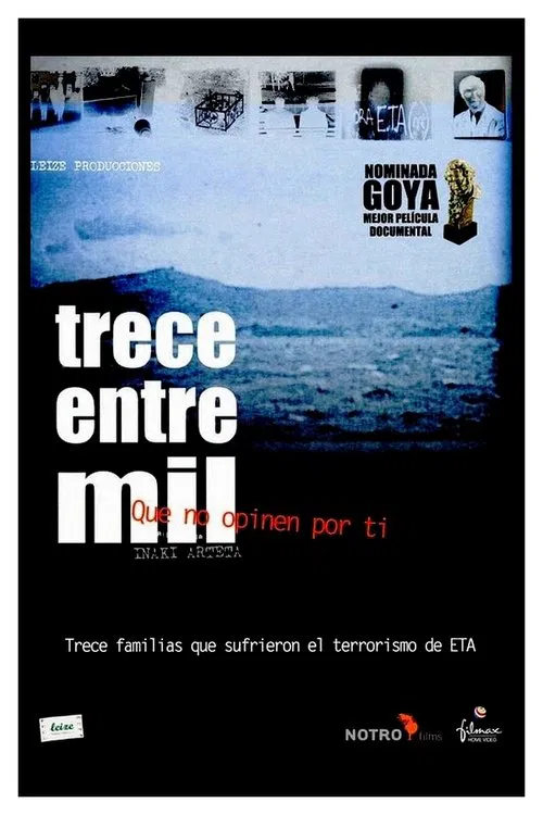 Trece entre mil movie poster