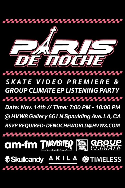 Paris De Noche movie poster