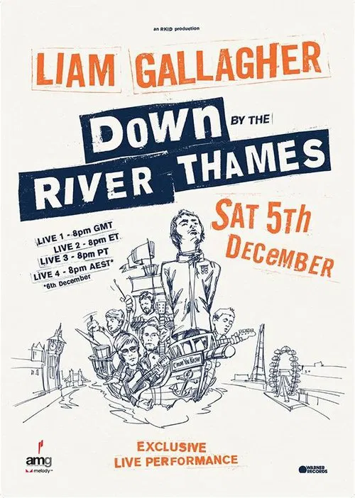 Poster do filme Liam Gallagher: Down by the River Thames