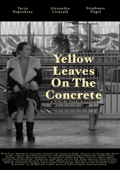 Yellow leaves on the concrete movie poster