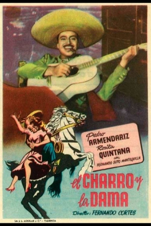 El charro y la dama movie poster