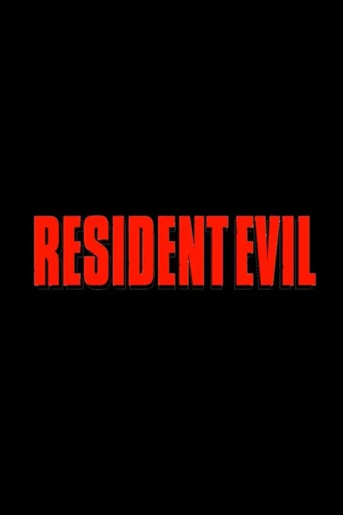 Resident Evil movie poster