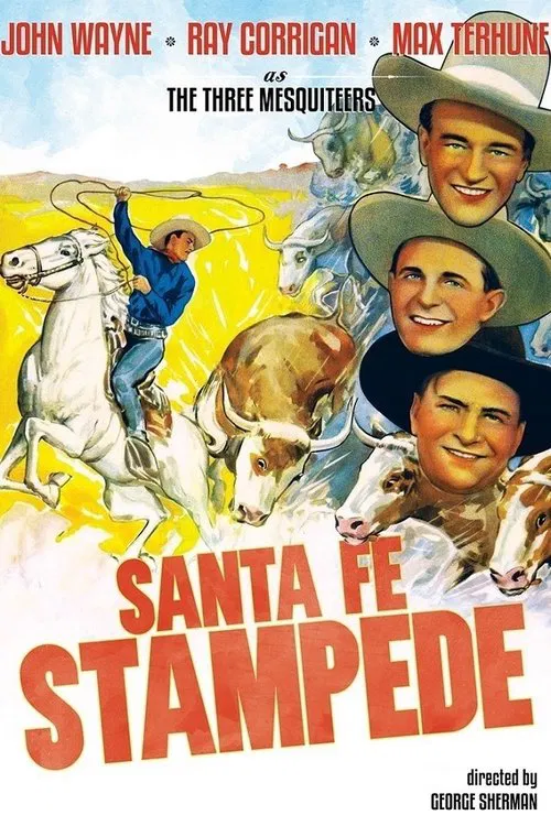 Santa Fe Stampede movie poster