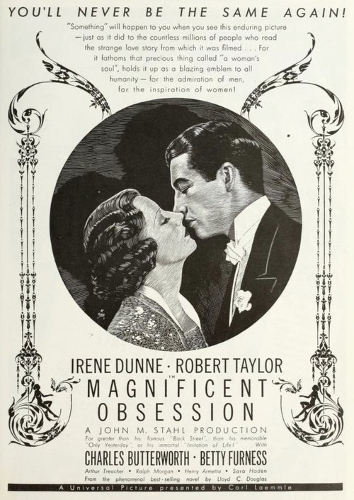 Magnificent Obsession movie poster