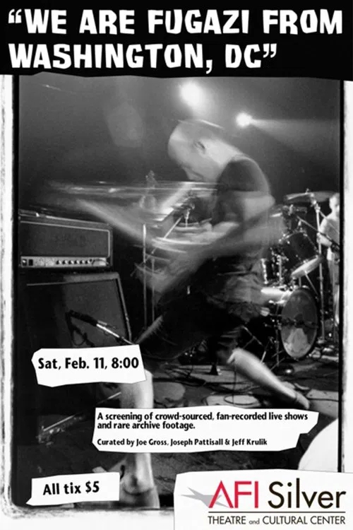 Poster do filme We Are Fugazi from Washington, D.C.