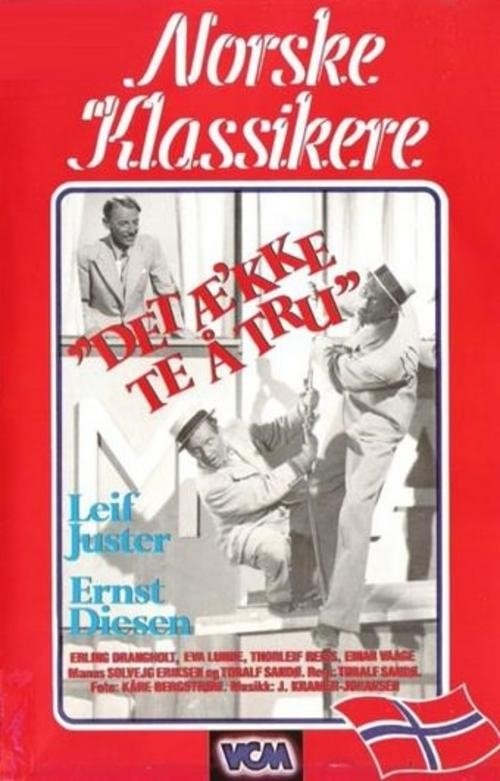 Det æ'kke te å tru movie poster