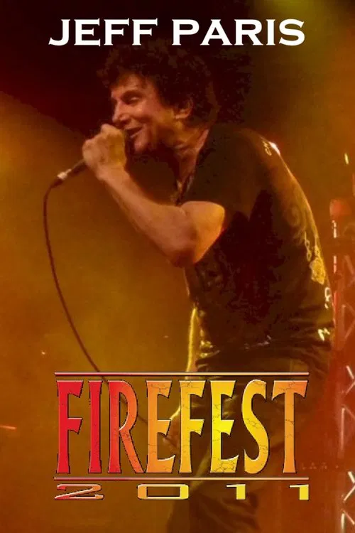 Poster do filme Jeff Paris: Live at Firefest VIII