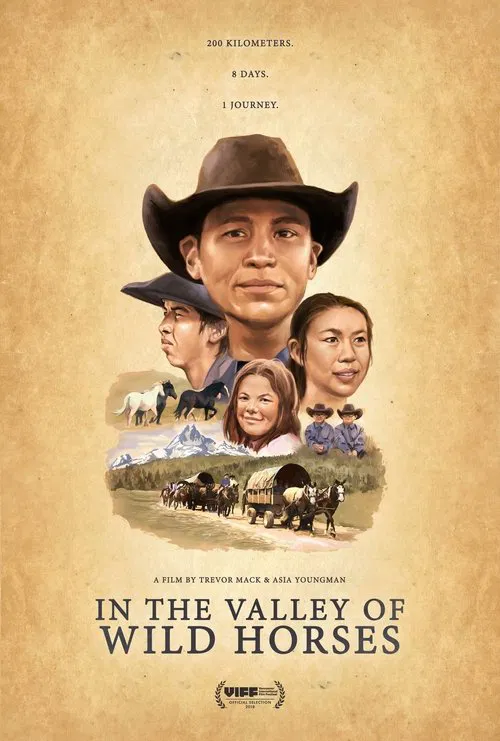 In the Valley Of Wild Horses movie poster