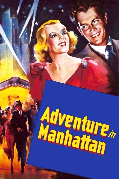 Adventure in Manhattan movie poster
