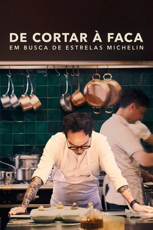 Poster da série Na Ponta da Faca - Buscando Estrelas Michelin