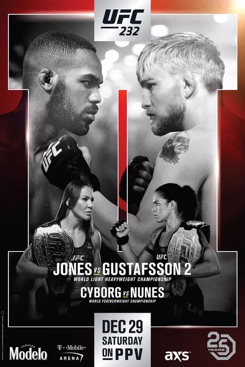 UFC 232: Jones vs. Gustafsson 2 movie poster