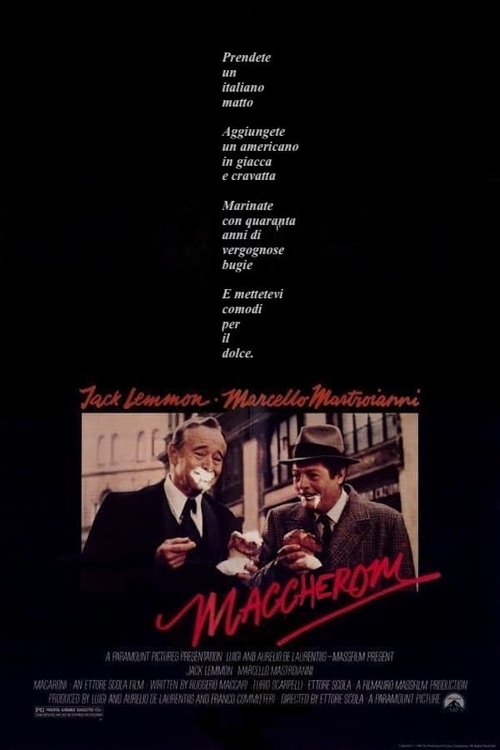 Macaroni movie poster