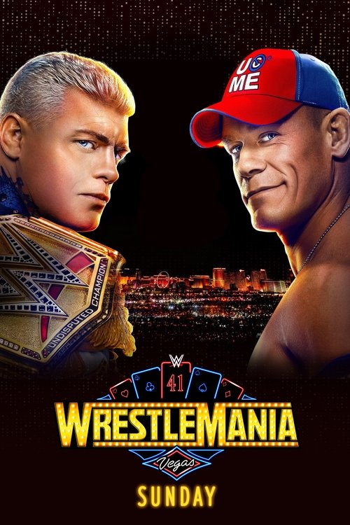 WWE WrestleMania 41: Sunday movie poster