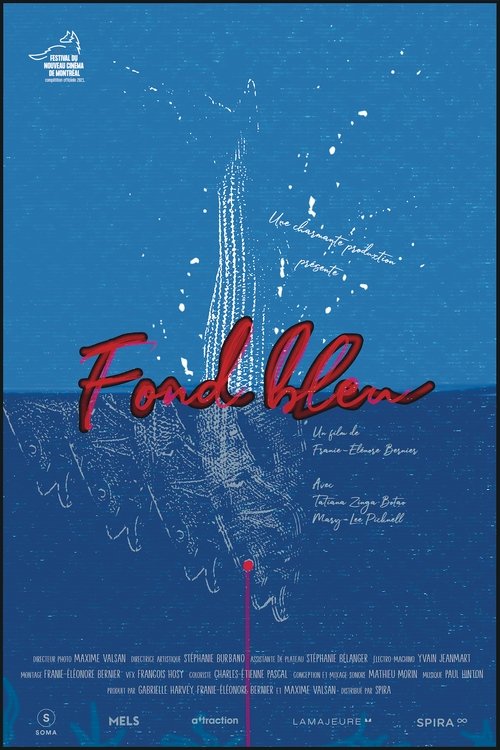 Fond bleu movie poster