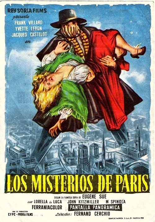 The Mysteries of Paris movie poster