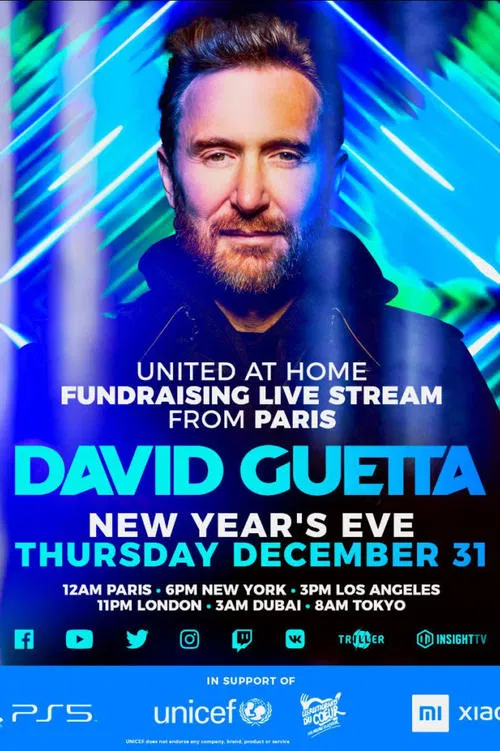 David Guetta | United at Home - Fundraising Live from Musée du Louvre, Paris, France movie poster