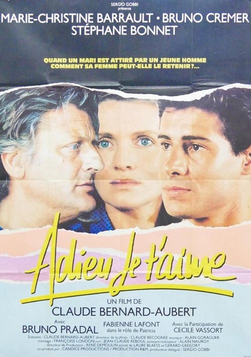 Adieu, je t'aime movie poster