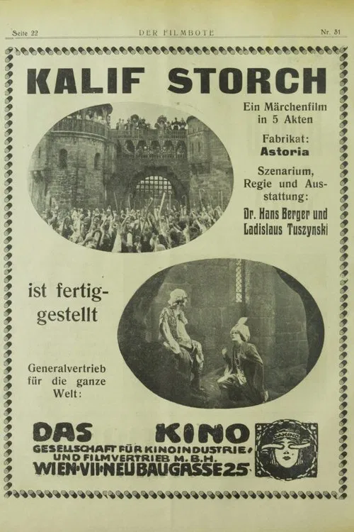 Kalif Storch movie poster