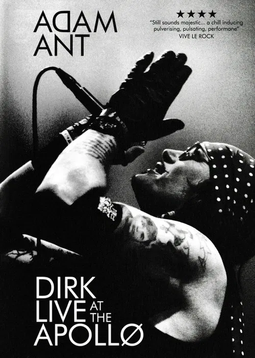 Adam Ant: Dirk Live at the Apollo movie poster